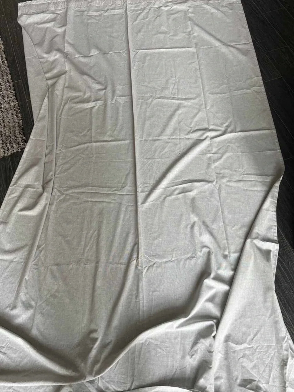 IKEA Light Gray Home Bedding Sheet - Neutral Luxury